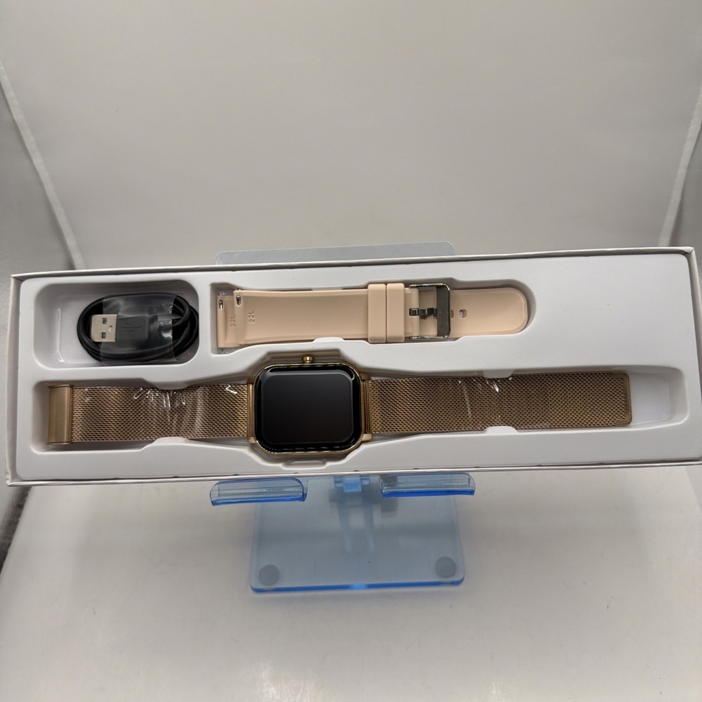 Smartwatch by Mingwear  - for iPhone or Android Fitness Tracking/Waterproof Pink
